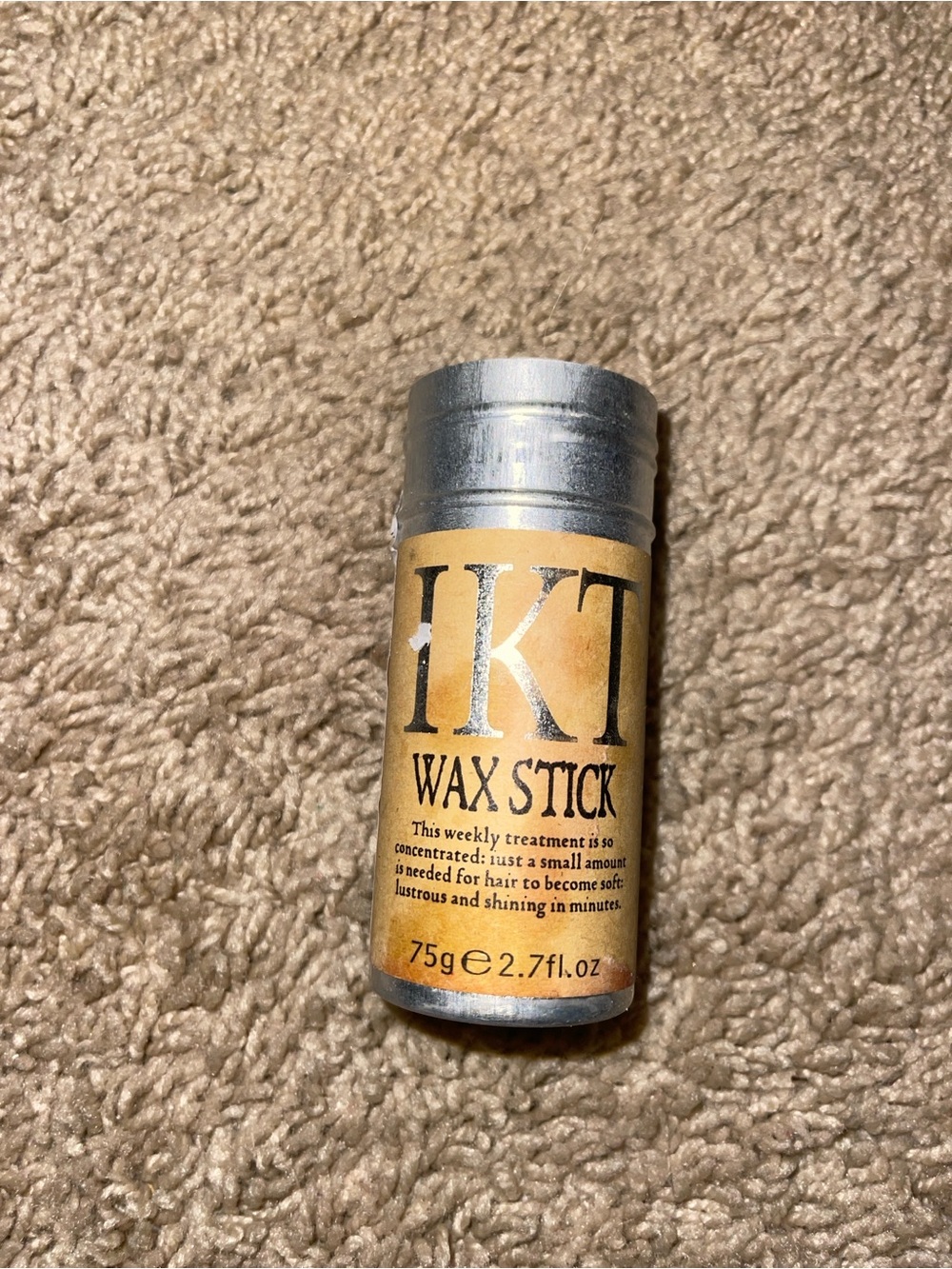 IKT Wax Stick - Yellow and Silver Packaging